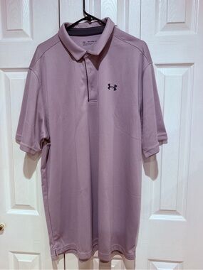 Under Armour Men’s Polo Shirt - Light Lavender